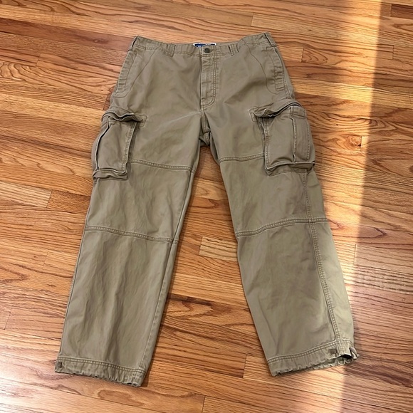 Old Navy Other - Old Navy wide leg 1994 reissue cargos 36 x 32, tan